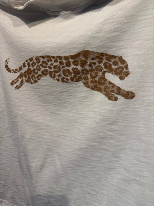 TENDUA SLUBBED CROP TEE BRWN
